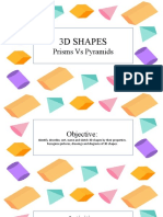 3D Shapes: Prisms Vs Pyramids