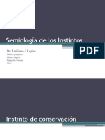 Semiología de Los Instintos