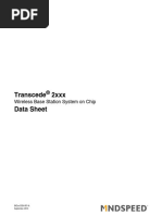 Transcede 2xxx Hardware Data Sheet (PN 842xx-DSH-001-A) PDF