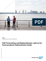 SAP Forecasting and Replenishment, Add-On For Fresh Products Administrator Guide