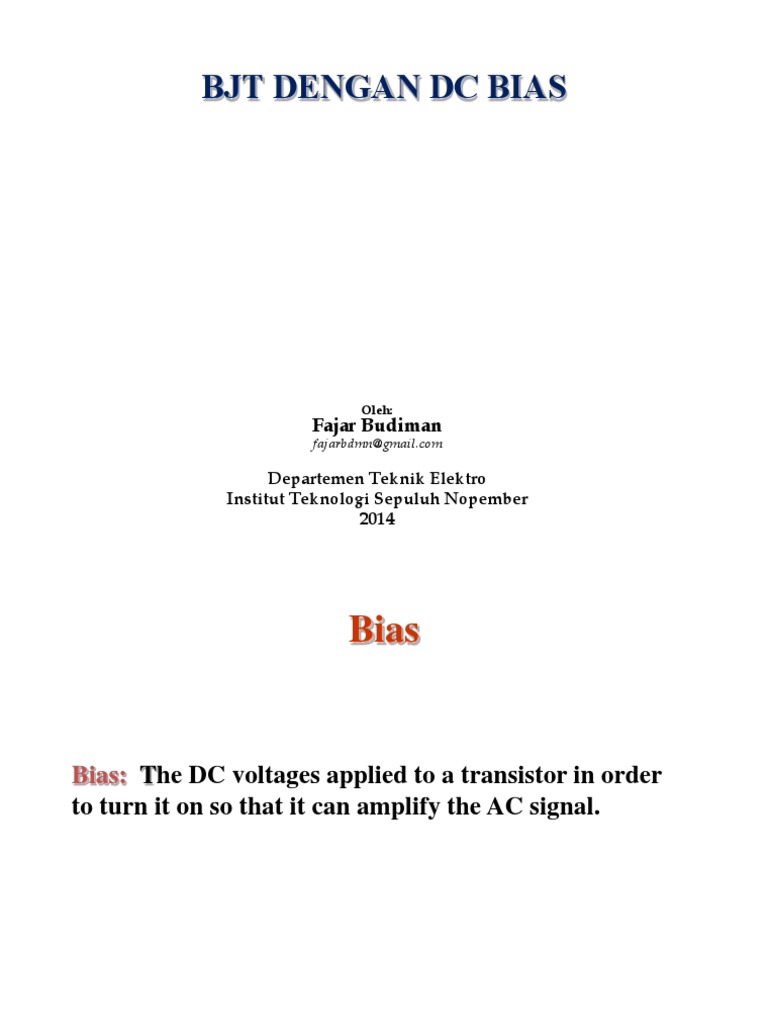 Re5 DC Biasing BJT PDF