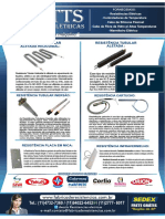 Resistências Elétricas para Aquecimento