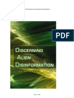 Montalk - Discriminando desinformación alienígena
