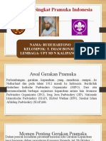 Sejarah Singkat Pramuka Indonesia (Rudi Hartono - Kel. T Imam Bonjol)