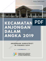 Kecamatan Anjongan Dalam Angka 2019