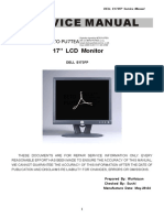 Service Manual: 17" LCD Monitor