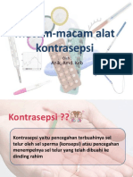 Macam Kontrasepsi