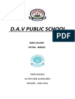 D.A.V Public School: Bseb Colony PATNA - 800023