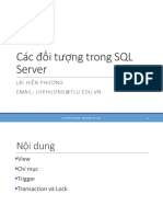 Ch3 - P3 - Transaction - Cac Doi Tuong Trong SQL Server