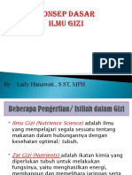 Konsep Dasar Ilmu Gizi