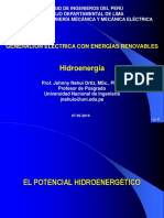 Generación eléctrica con energías renovables: Hidroenergía