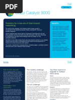 Cisco Catalyst 9000: Solutions For A New Era of Intent-Based Networking