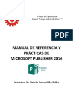 Manual Publisher 2016