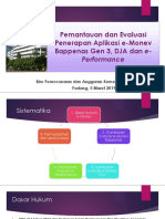 E-Monev Evaluasi