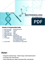 Pengantar Bioteknologi 2021