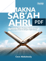 BUKU Makna Sab'ah Ahruf (Cece Abdulwaly)