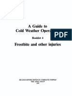 UD 6 81 4 E A Guide To Cold Weather Operations Booklet 4 Frostbite and Other Injuries 1987