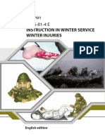 Instruction in Winter Service Winter Injuries: English Edition