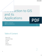 Topic Introduction To GIS and Its Applications