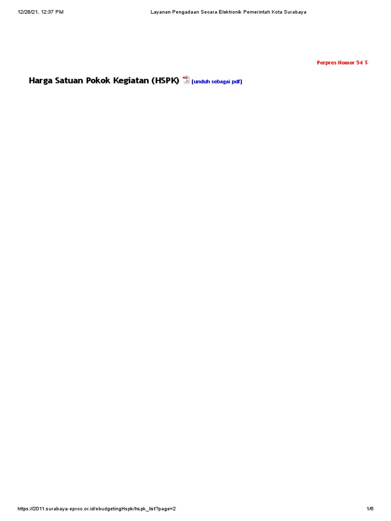 HSPK Sub 2 | PDF