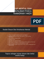 Sikap Mental Dan Dinamika Muslimah Pasca Ramadhan 1442 H