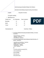 Rounds Are As Follows: Written Exam: C) English 40 Questions 35 Minutes