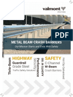 Metal Beam Crash Barriers: Highway Safety