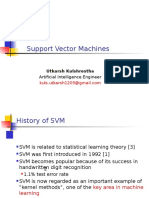 SVM Guide: History, Linear Classifiers, Kernels, Parameters