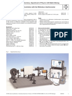 Magnetostriction Michelson