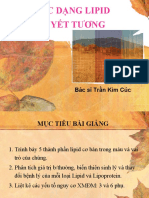 Bài 11.các D NG Lipid Trong Huyet Tương