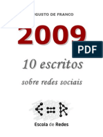 2009 10 Escritos Sobre Redes Sociais Augusto de Franco
