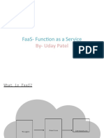 Faas-Function As A Service: by - Uday Patel
