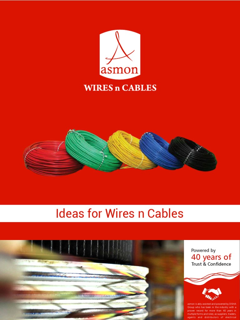 Asmon Wire Catalogue | PDF | Electrical Engineering | Electricity
