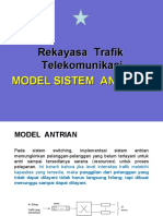 1 - Rekayasa Trafik Telekomunikasi - MODEL SISTEM ANTRIAN