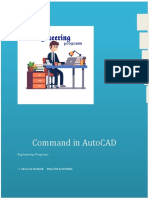 Commands in AutoCAD