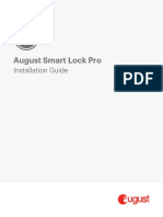 August Lockinstallation-Guide-Asl-Pro
