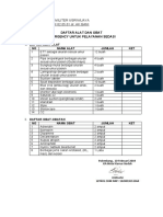 DAFTAR ALAT DAN OBAT EMERGENCY