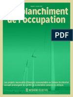 Éco-Blanchiment de L'occupation (2021)