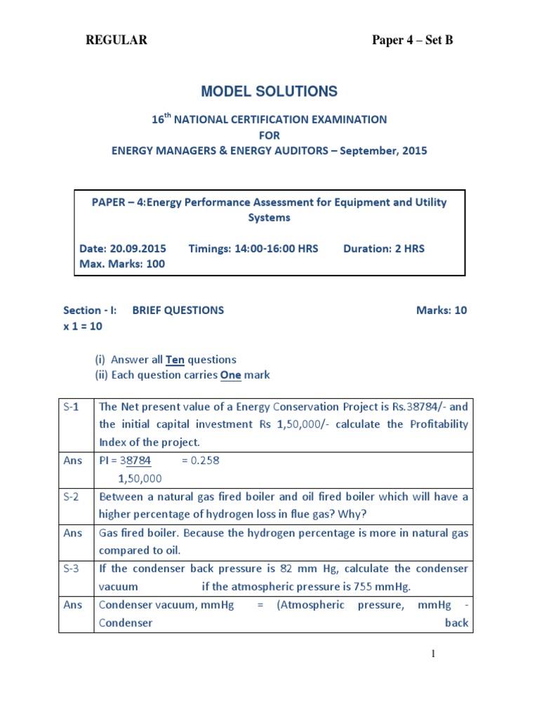 Energy Performance Assessment of a Natural Gas Fired Boiler