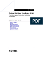 Optical Multiservice Edge 6130 Provisioning and Protection Switching Procedures