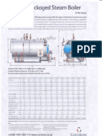 Cochron Wee Chieftain Packaged Steam Boiler