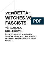 OUR Vendetta: Witches Vs Fascists: Yerbamala Collective