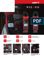 Ut200 Series: 400-600A Digital Clamp Meters