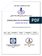 Sirte Oil Company Soc: Storage Tanks Tk2 & Tk7 Inspection Report