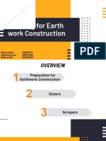 Planning For Earth Work Construction: Gladys Anabel 1806227774 Adesha Novrima 1806227660 Radifan Halif 1806227856