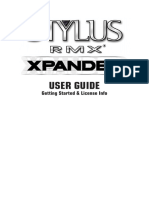 _Stylus RMX Xpanded User Guide