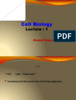 Cell Structure and Function Biology Class 11 Notes Chapter 1 | PDF ...