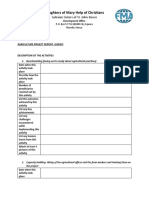 Agriculture Project Report