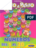 Pasito a Pasito Aprendo Los Números Del 1 Al 30 Niños de 6 a 8 Años Parte1