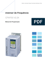 WEG 10000796176 CFW700 Manual Programacao Pt